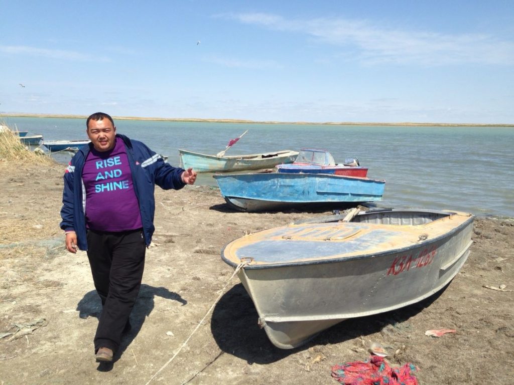Menschen Kasachstan Gamal Aralsee