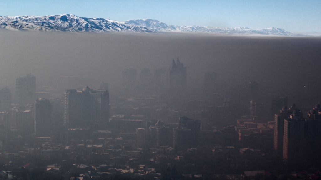 Almaty Smog Feinstaub Kasachstan Umwelt