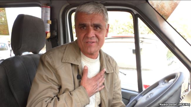 Tadschikistan Duschanbe Bus Marschrutka Ticket Umsonst