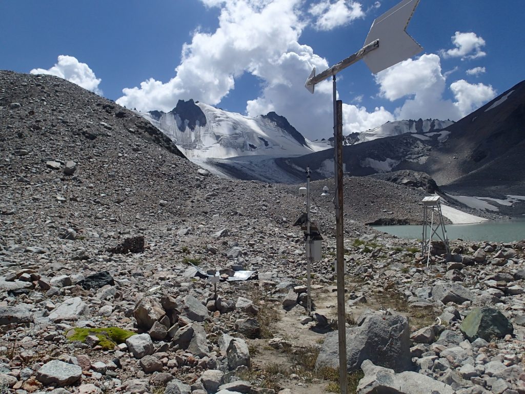 Gletscher Kirgistan Berge Bischkek Umwelt Klima Erderwärmung