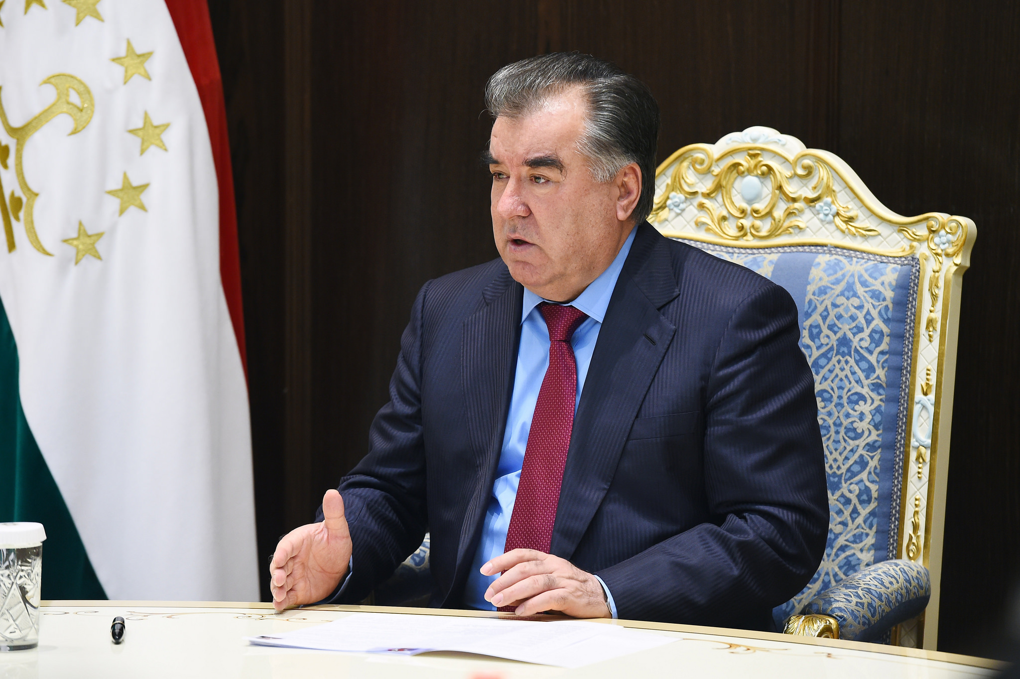 Emomalii Rahmon Président Tadjikistan
