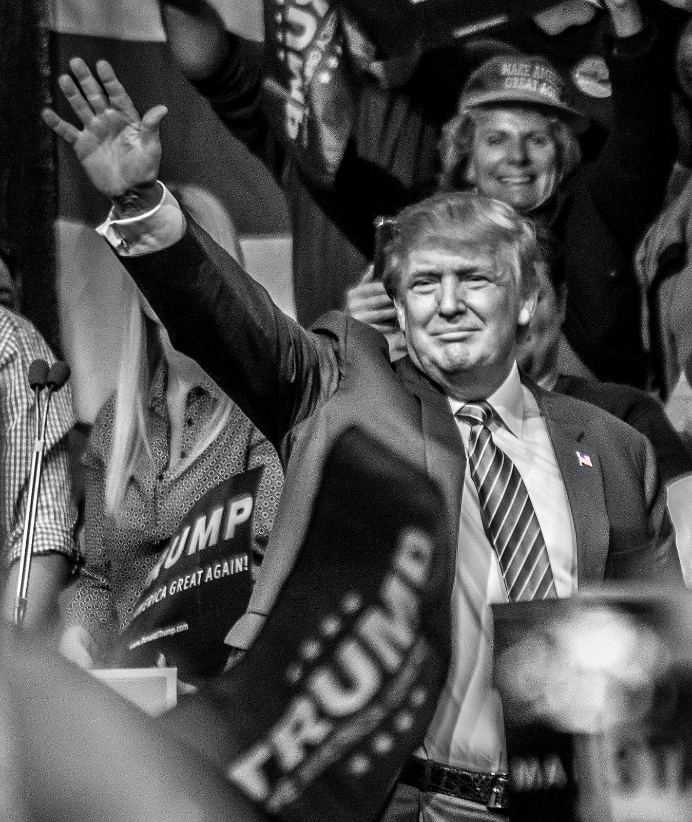 Donald Trump en meeting dans le Nevada en 2016