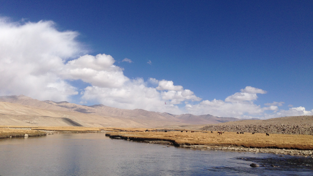 Pamir Kirghiz Afghanistan Lac Plateau