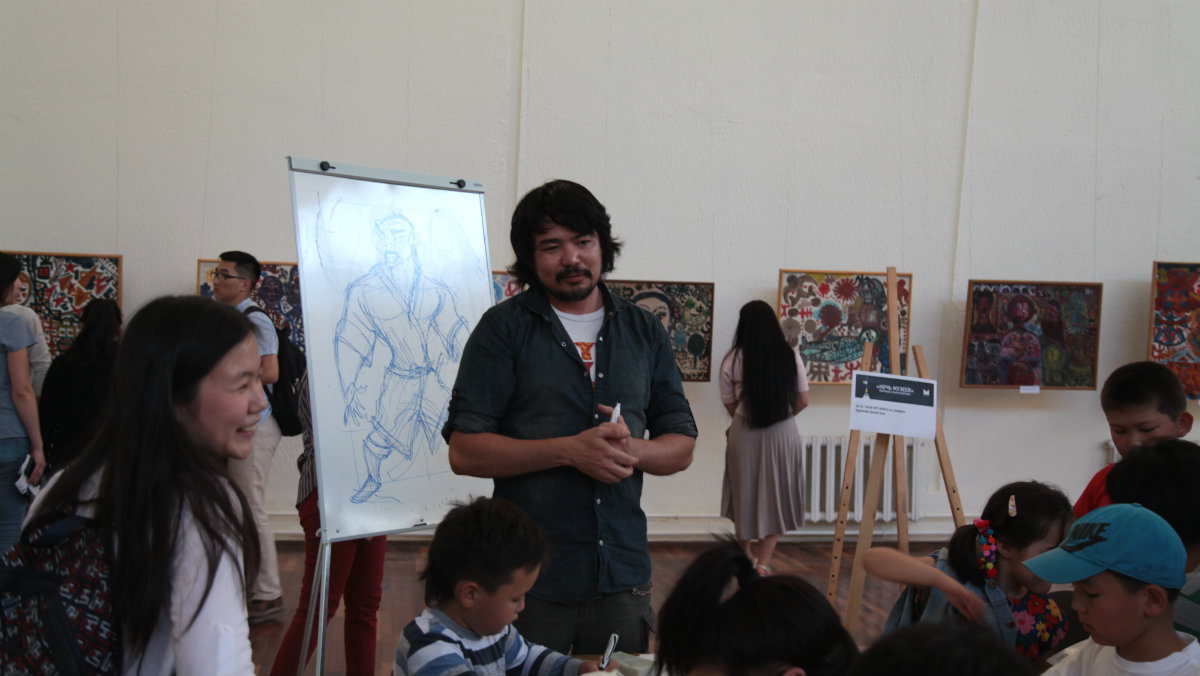 Nuit des musées Bichkek 2017 Kirghizstan Djoum Gounn Djum Gunn