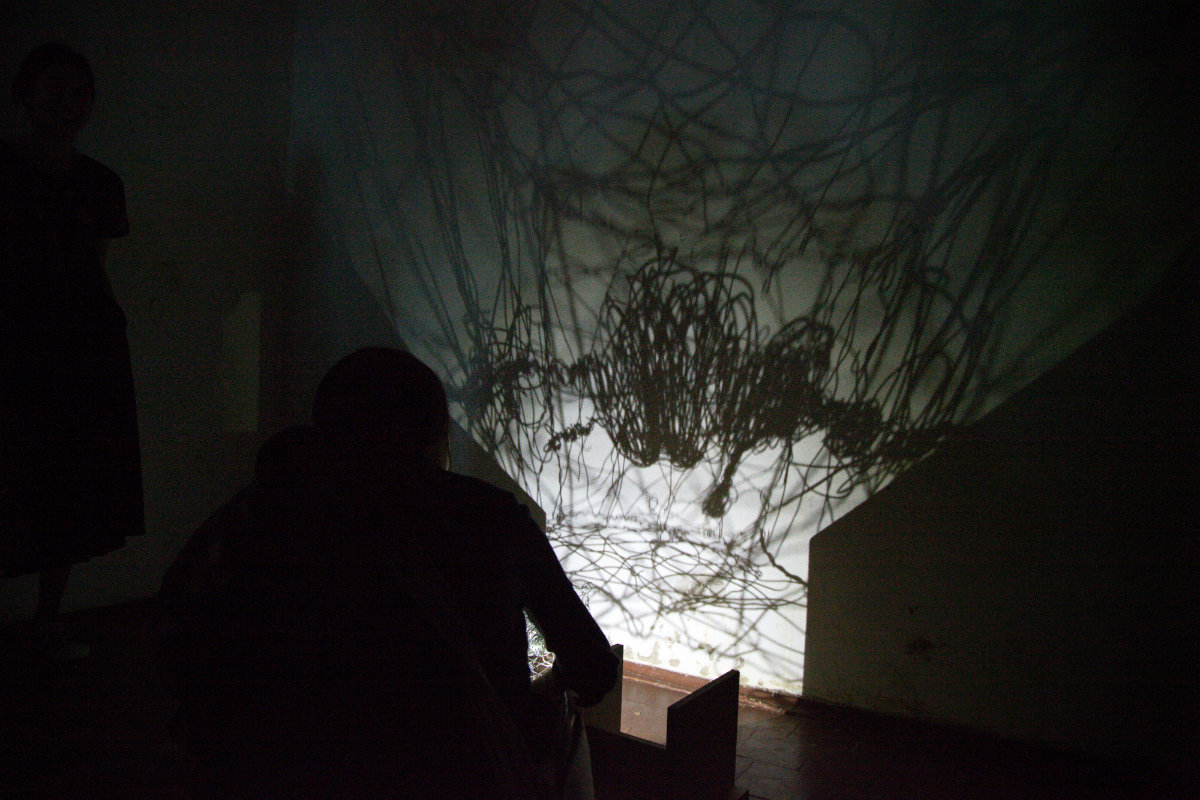 Nuit des musées Bichkek 2017 Kirghizstan Lumières Installation