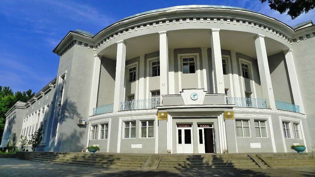 Douchanbé Architecture Tadjikistan Polyclinique Bâtiment vieux