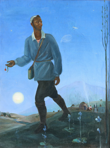 Alexeï Podkovyrov Peinture Ouzbékistan Noukous Savitsky