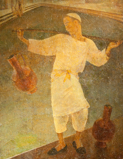 Alexandre Nikolaïev Ousto Moumine Peinture Ouzbékistan Noukous Savitsky
