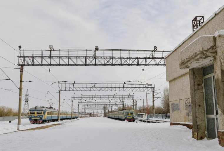 Train Stepnogorsk Kazakhstan Motanja
