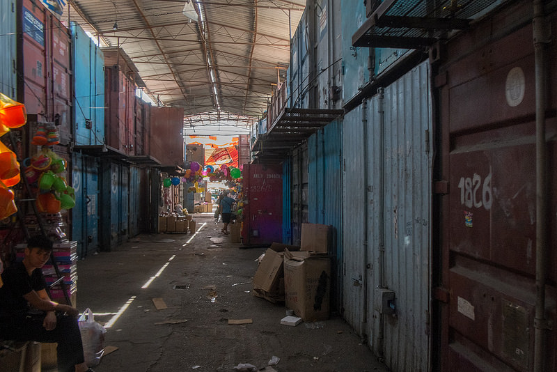 Dordoï Kirghizstan Bazar Container Marché