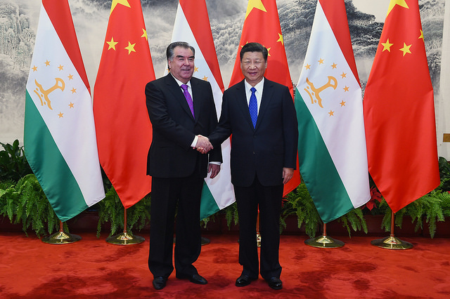 Xi Jinping Emomalii Rahmon Chine Tadjikistan Rencontre BRICS
