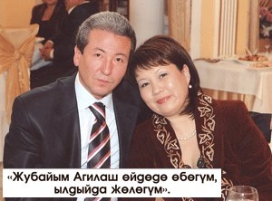 Agilach Madoumarova Adakhan Madoumarov Kirghizstan Présidentielle