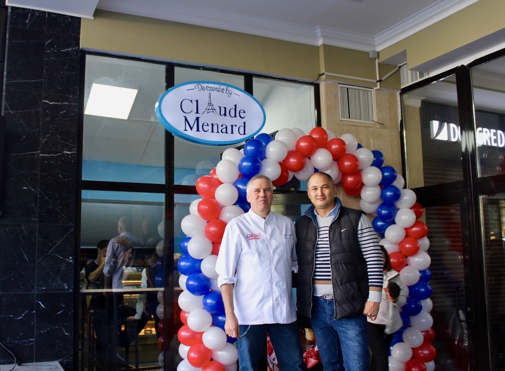 Claude Ménard Partenaire Entrepreneur Maksatbek Assanbekov Boutique Bichkek