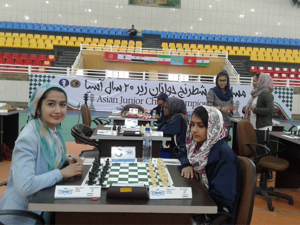 Echecs Sport Jeu Mutriba Hotami Tadjikistan Tournoi Enfant