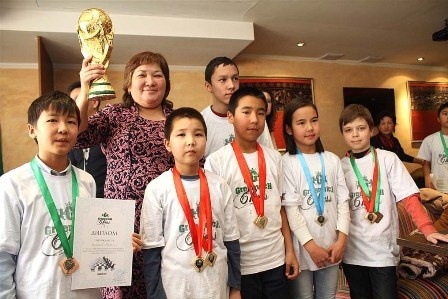 Echecs Sport Jeu Baktyl Tilenbaïeva Kirghizstan