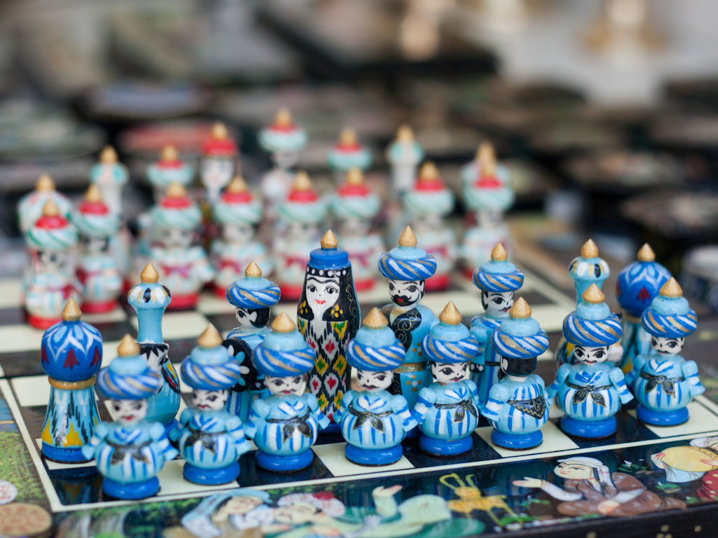Echecs Sport Jeu Russie Ouzbékistan