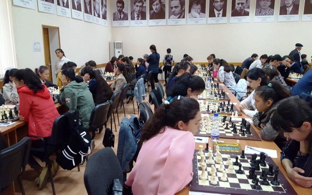 Echecs Sport Jeu Ouzbékistan Compétition Enfants