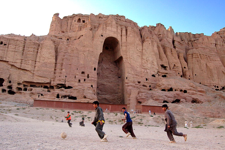 Afghanistan Football Balkh Buddah Taliban
