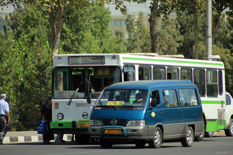 Bus Marchroutka Douchanbé
