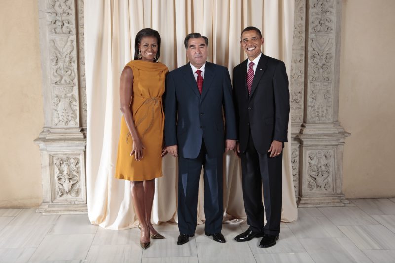 Tadjikistan Obama Président tadjik Emomali Rahmon Politique