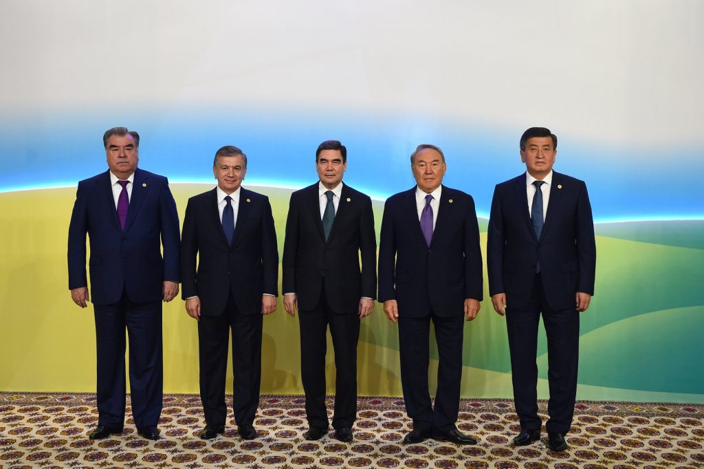 Les cinq Présidents des pays d'Asie centrale réunis sans une autre puissance étrangère présente : un moment rare