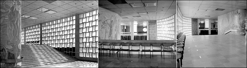Architecture Monuments historiques Asie centrale Brutalisme Brutaliste Restauration Destruction Palais des Arts