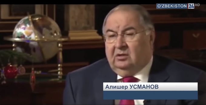 Alicher Ousmanov Oligarque Ouzbékistan Russie Ozbekiston 24 Interview