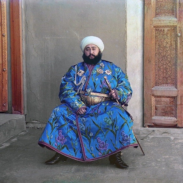 Asie centrale XXème siècle 1910 Voyage Sergueï Prokoudine-Gorski Empire russe Photographie Alim Khan Boukhara Ouzbékistan