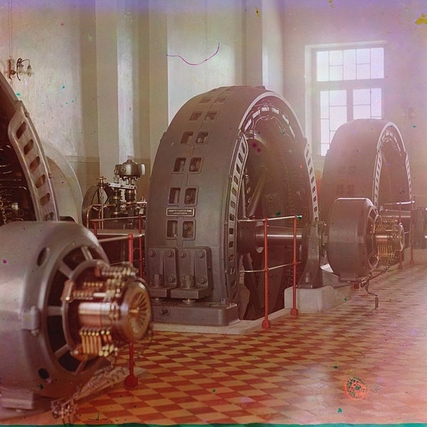 Asie centrale XXème siècle 1910 Voyage Sergueï Prokoudine-Gorski Empire russe Photographie Usine