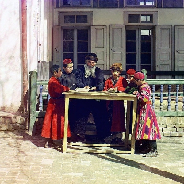 Asie centrale XXème siècle 1910 Voyage Sergueï Prokoudine-Gorski Empire russe Photographie Juifs Judaïsme Ouzbékistan