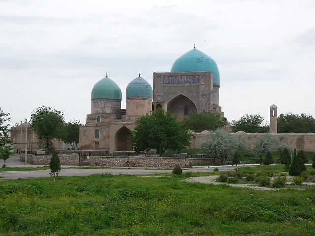 Mosquée Kok Gumbaz Ouzbékistan Chakhrisabz Kenegesses Dynastie Histoire oubliée