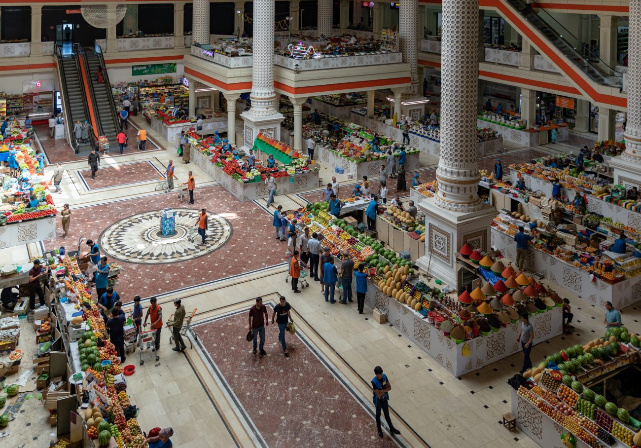 Marché Chakhmansur Douchanbé Tadjikistan
