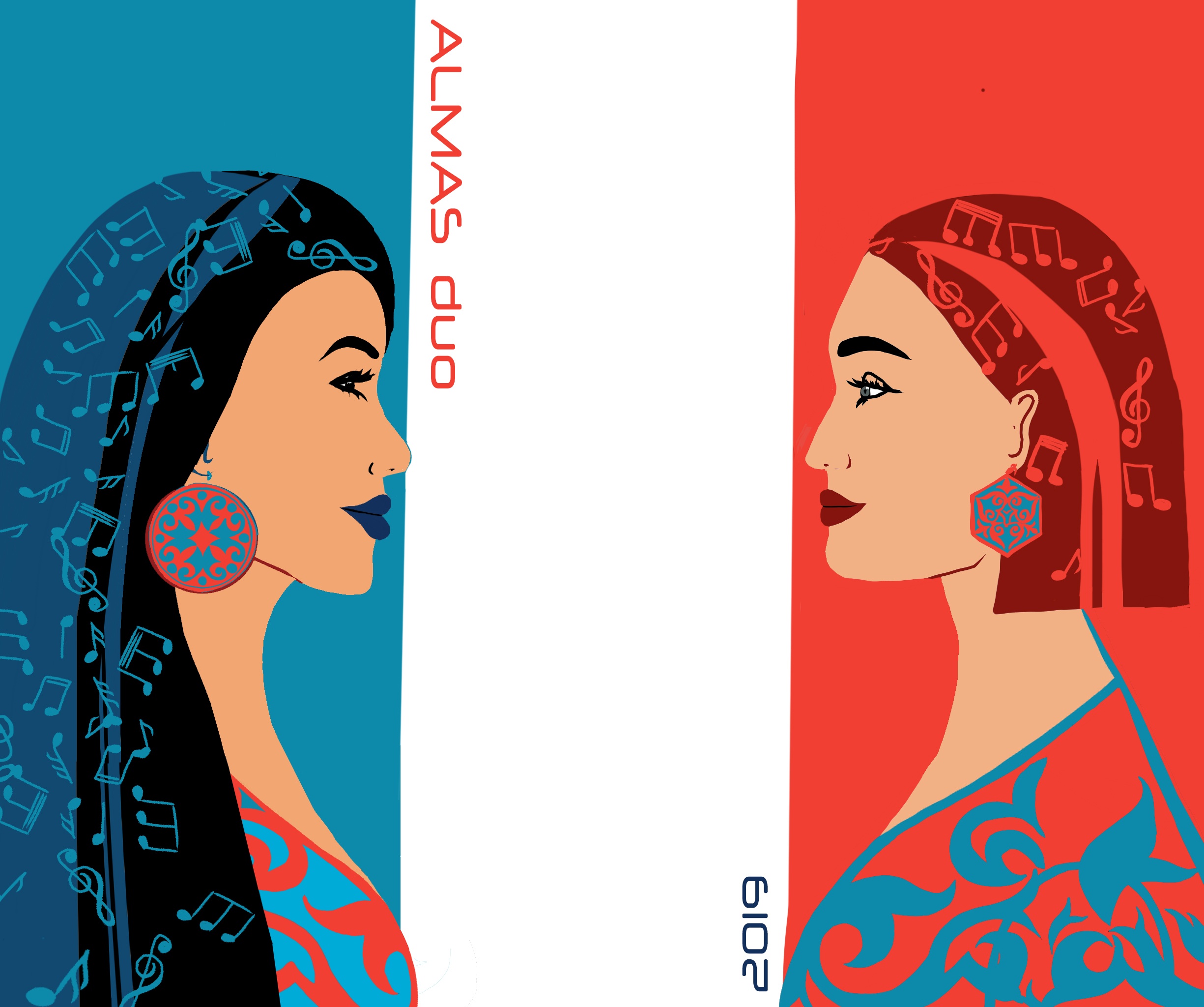 Almas Duo Kazakhstan Chanson Francophonie Musique Culture