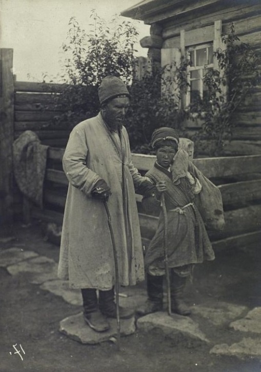 Kazakhs Portrait Pauvre Kazakhstan XIXème XXème siècle 19ème 20ème Photographies Histoire Société