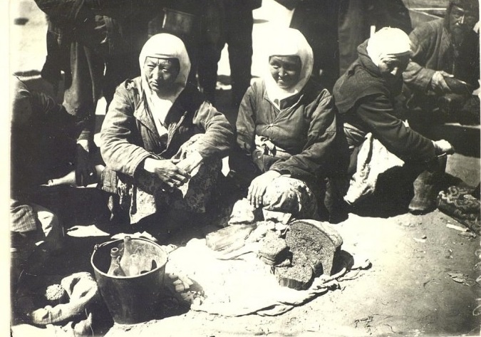 Kazakhs Karaganda Marchands Portrait Kazakhstan XIXème XXème siècle 19ème 20ème Photographies Histoire Société