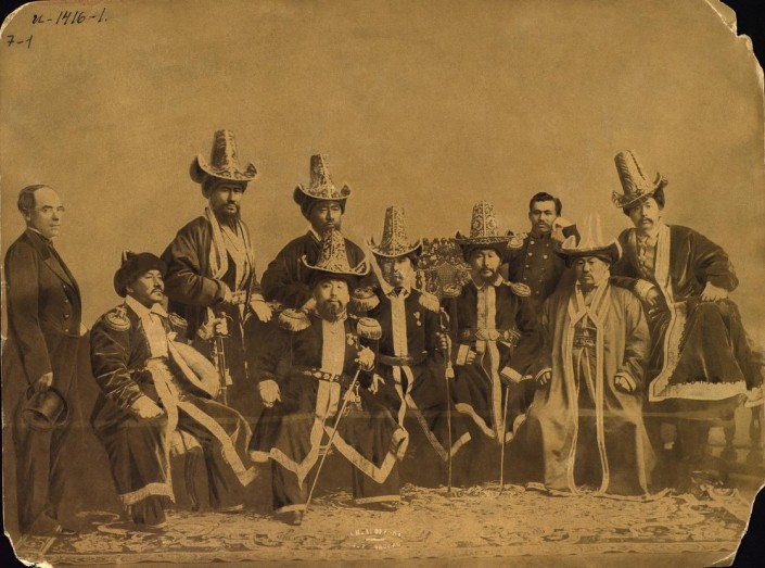 Kazakhs Sultans Kazakhstan XIXème XXème siècle 19ème 20ème Photographies Histoire Société
