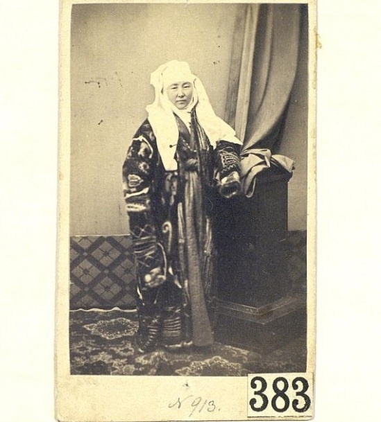 Kazakhs Femme riche Kazakhstan XIXème XXème siècle 19ème 20ème Photographies Histoire Société