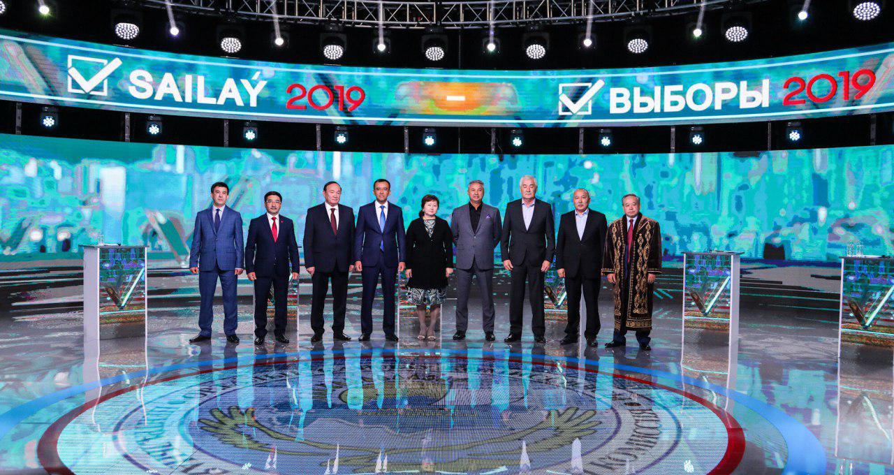 Débat Télé Kazakhstan Candidats