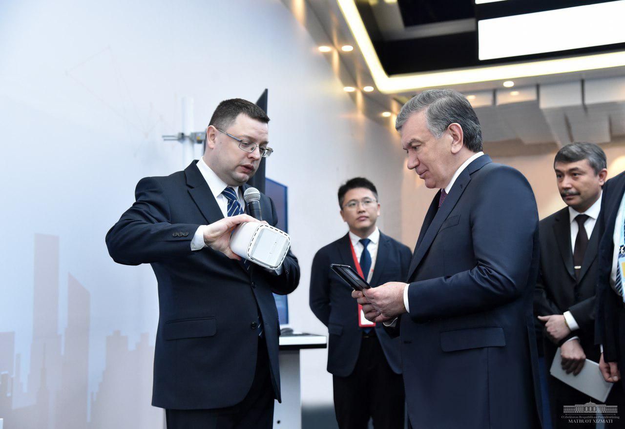 Chavkat Mirzioïev Huawei Ouzbékistan Chine