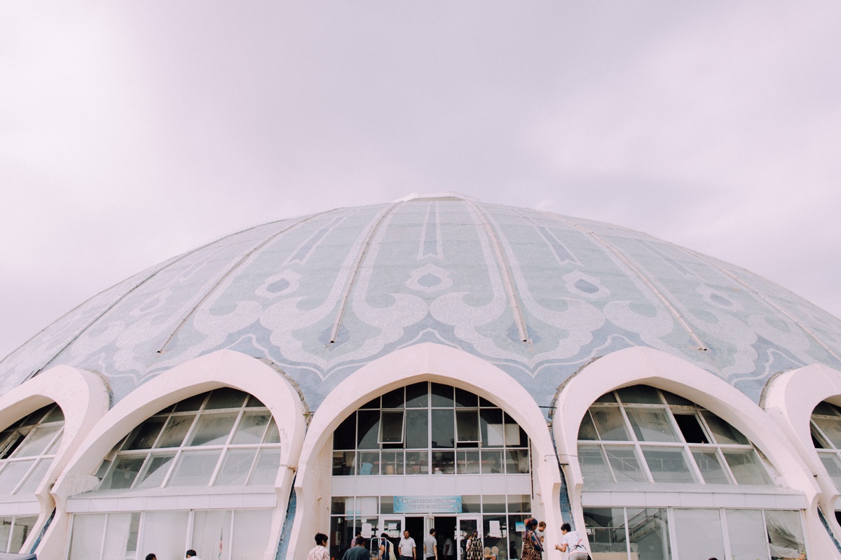 Marché Tchorsou Bazar Architecture Patrimoine URSS Tachkent Ouzbékistan