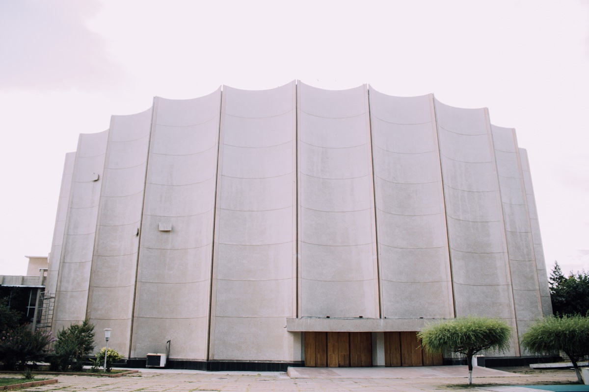 Cinéma A. Navoï (« Panorama ») Architecture Patrimoine URSS Tachkent Ouzbékistan