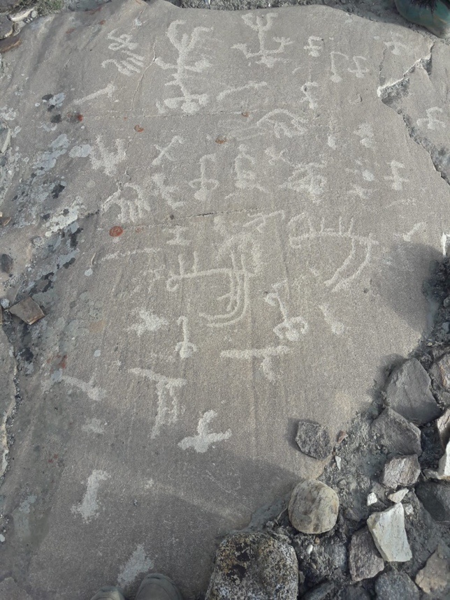 Pétroglyphes Tadjikistan Langar Archéologie Histoire