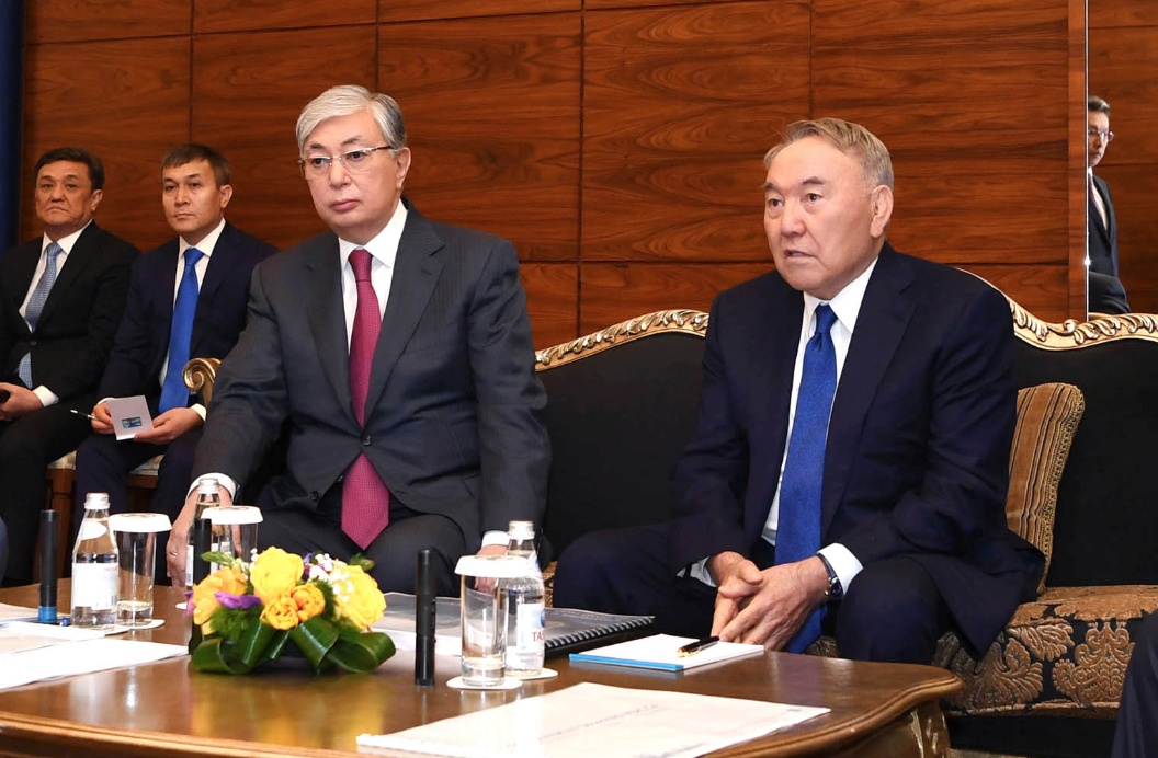 Nazarbaïev Tokaïev Président Conseil Sécurité Kazakhstan