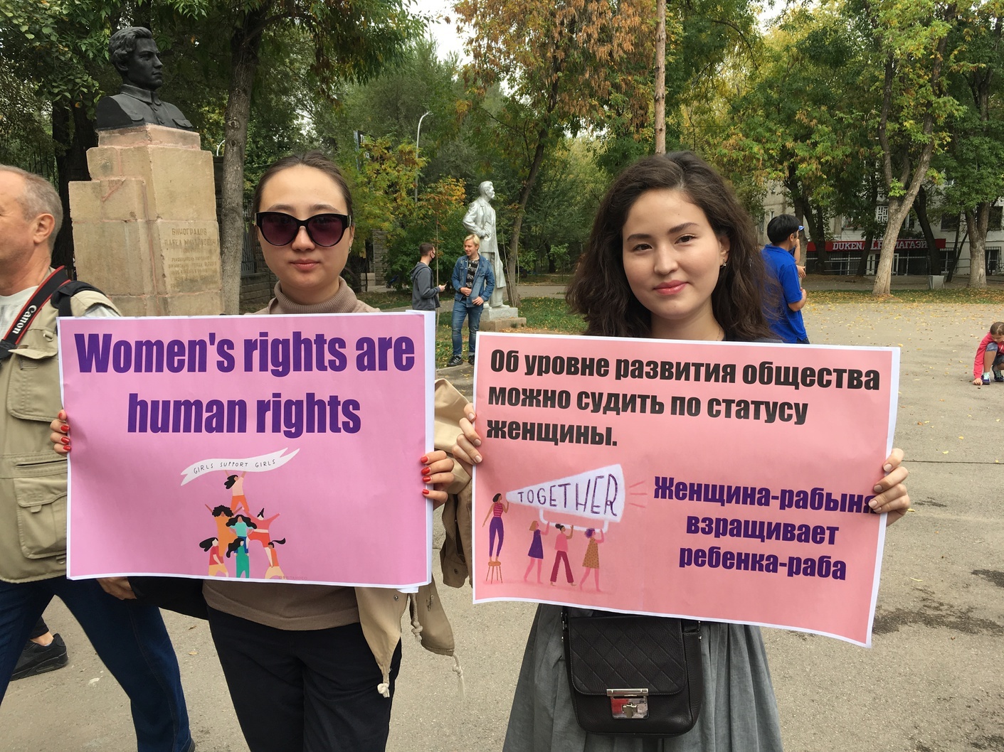 Participantes Manifestation Septembre Questions Novastan