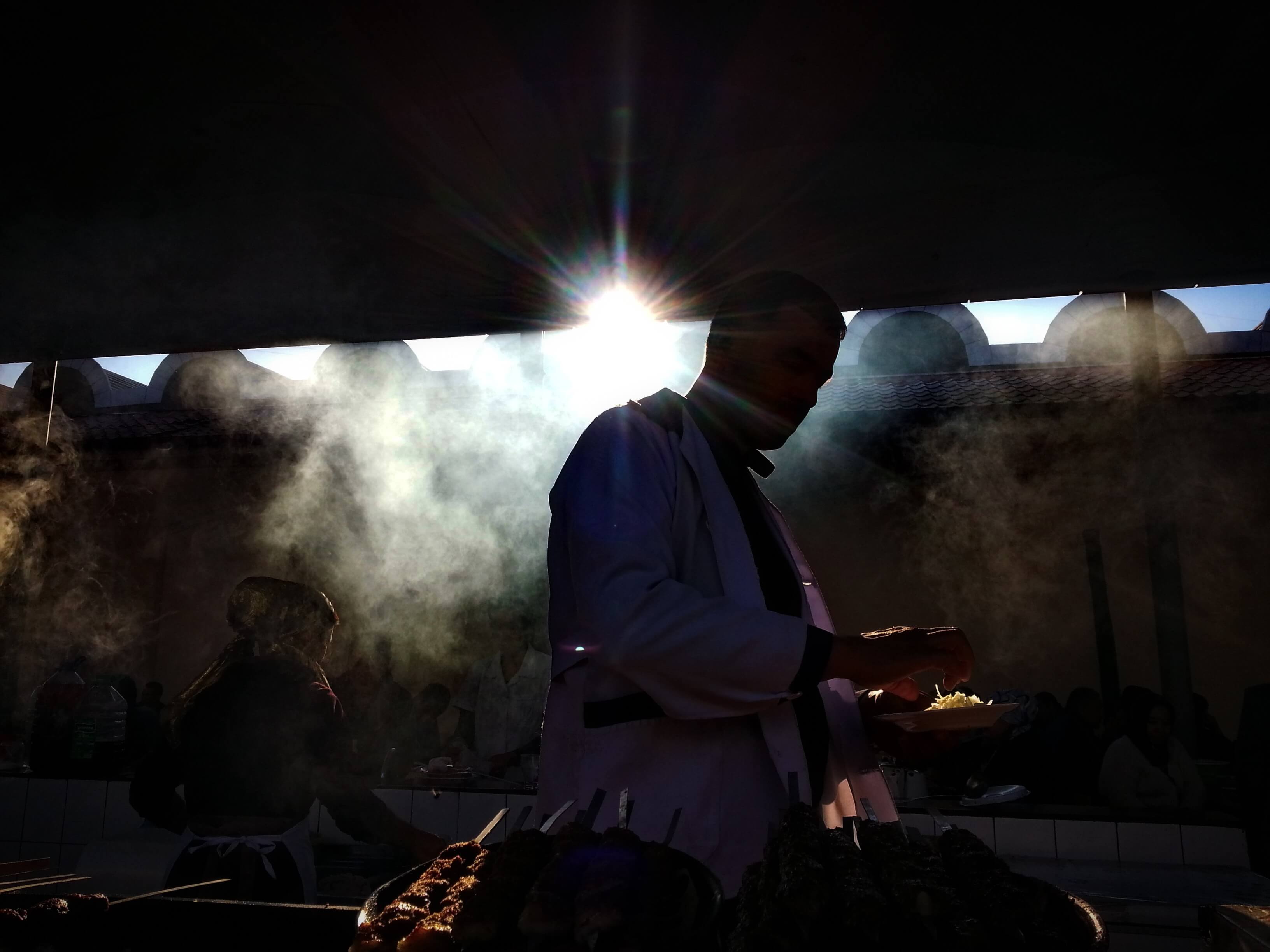 Chachliks Tachkent Bazar Chorsu Ouzbékistan Stanislav Magay