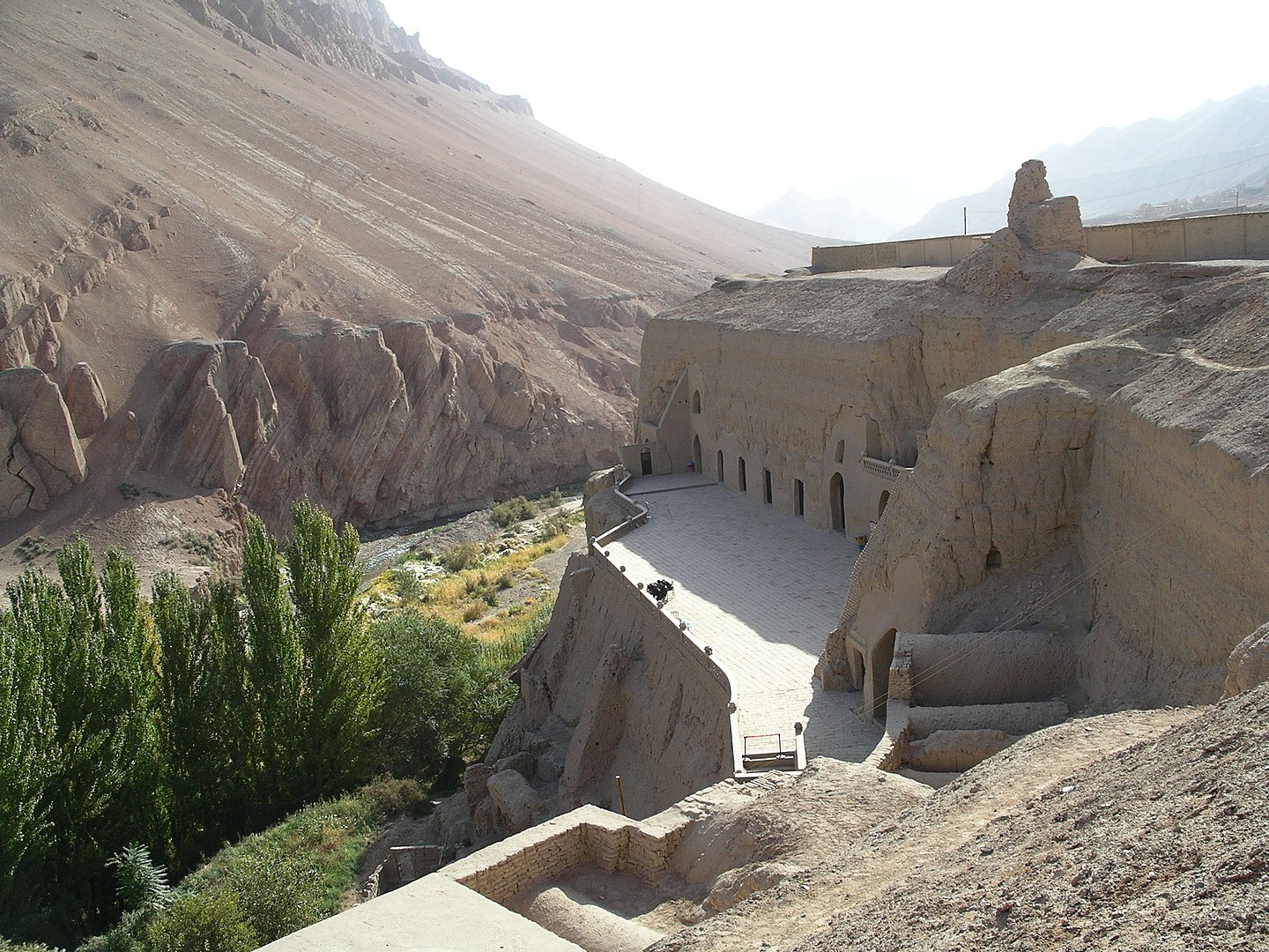 Désert Taklamakan Région autonome ouïghoure Xinjiang Expédition XIXème XXème Chine Grotte de Bezeklik