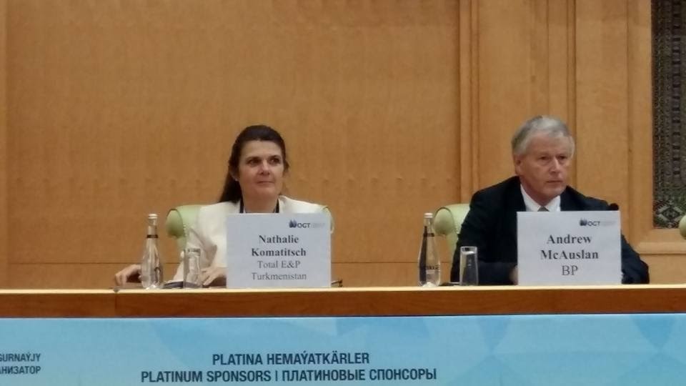 Total Turkménistan Nathalie Komatitsch Hydrocarbures Pétrole Gaz Economie présence