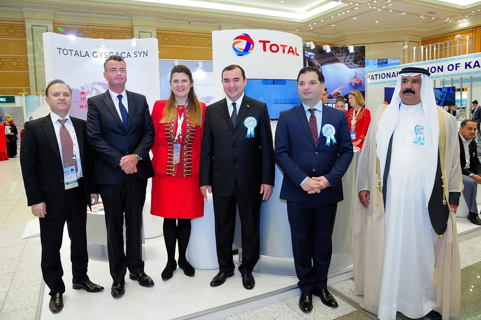 Total Turkménistan Hydrocarbures Pétrole Gaz Economie présence