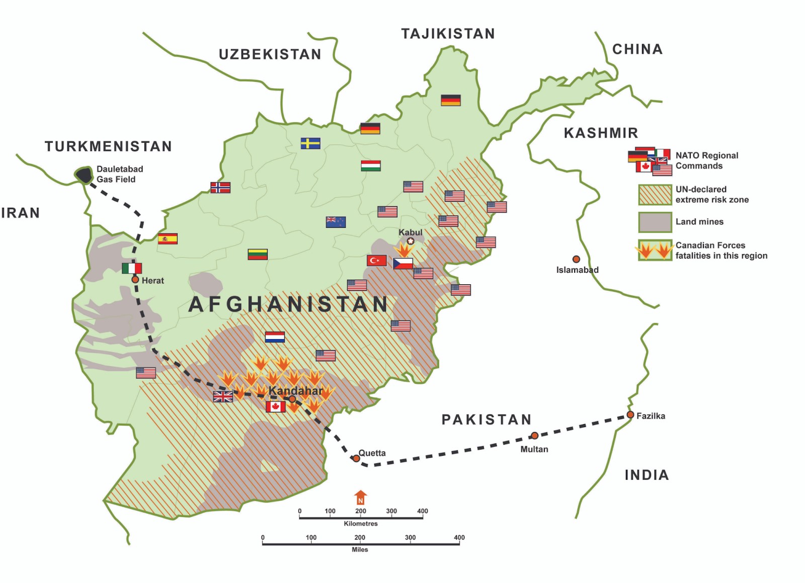 Total Pipeline Turkménistan Hydrocarbures Pétrole Gaz Economie présence TAPI Afghanistan